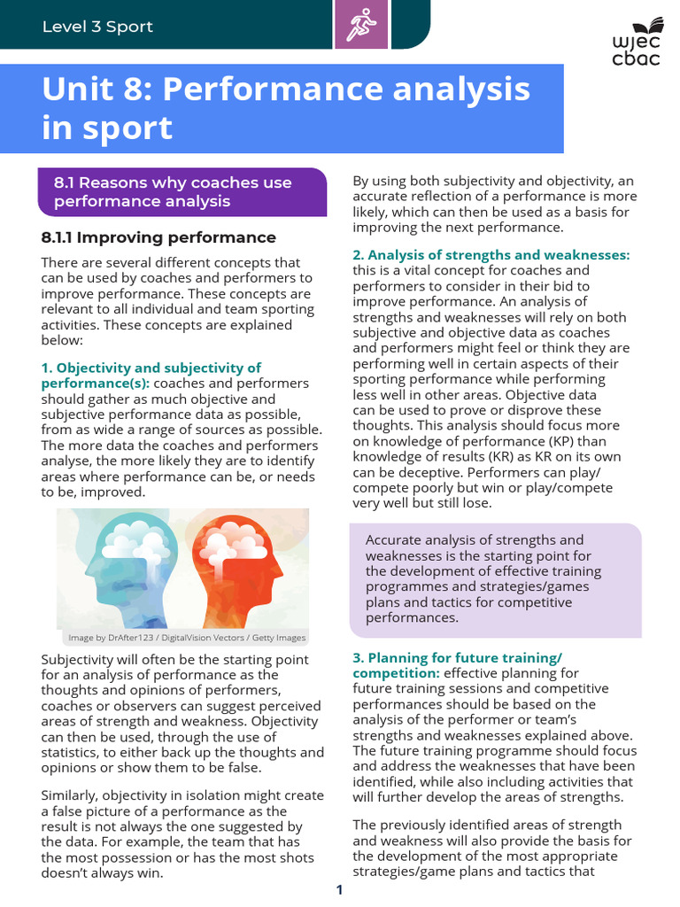 Performance Analysis in Sport | PDF | Quantitative Research ...