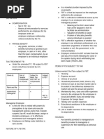 Handout - FBT & Withholding Tax On Compensation (March 8, 2024) | PDF ...