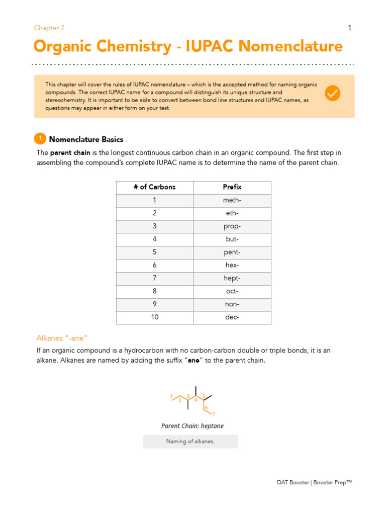 IUPAC Nomenclature for Organic Compounds | PDF | Amine | Functional Group
