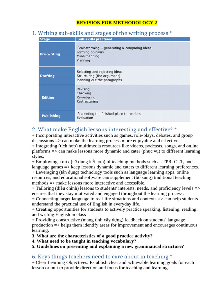 Effective English Teaching Strategies | PDF | Learning | Reading ...