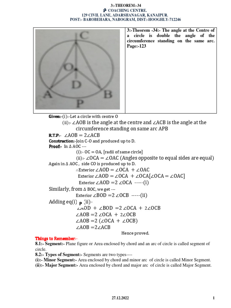 3.theorem X 34 | PDF