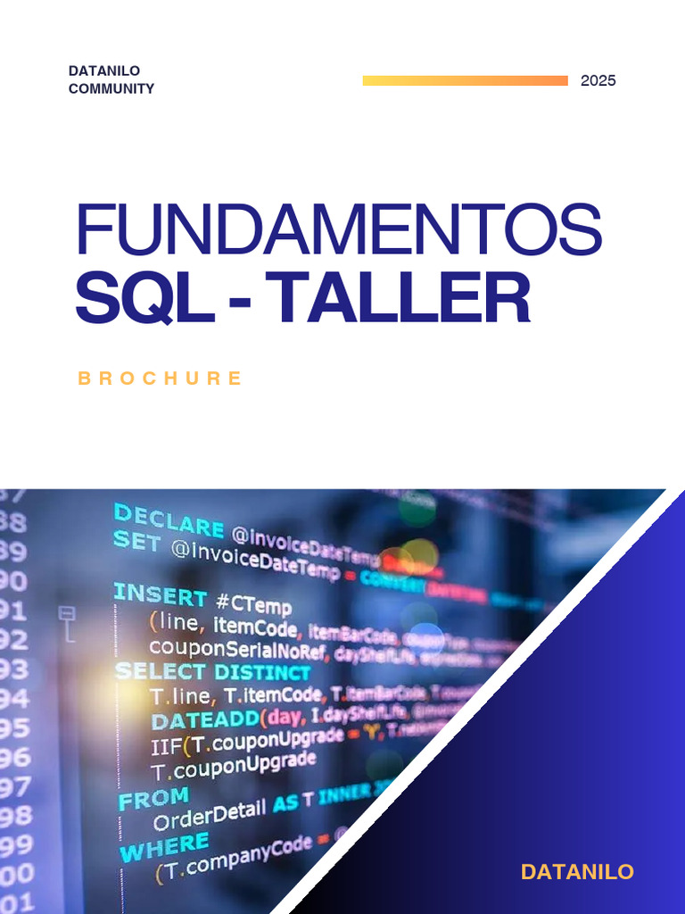 Taller de SQL: Fundamentos y Práctica | PDF | Bases de datos | SQL