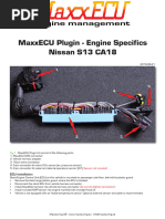 MaxxECU Wiring Diagram Overview | PDF | Throttle | Ignition System