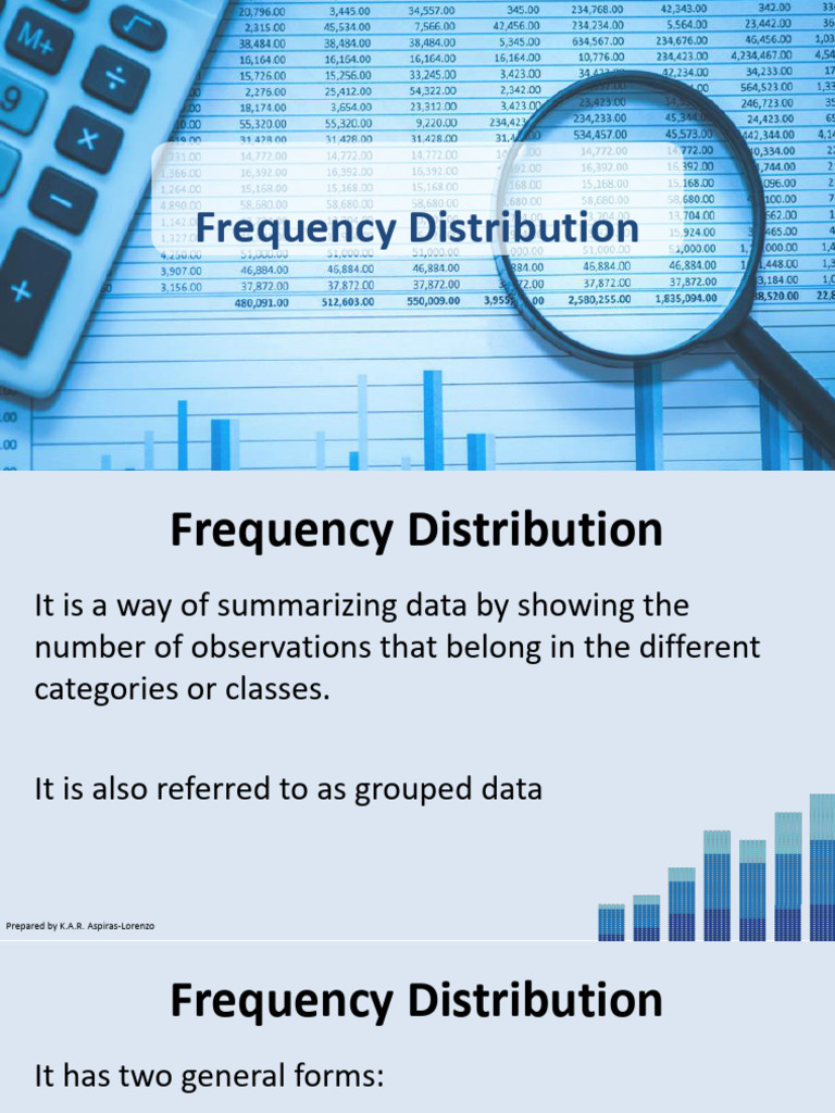 Stat Prob Q403.1 Frequency Distribution1 | PDF | Probability ...