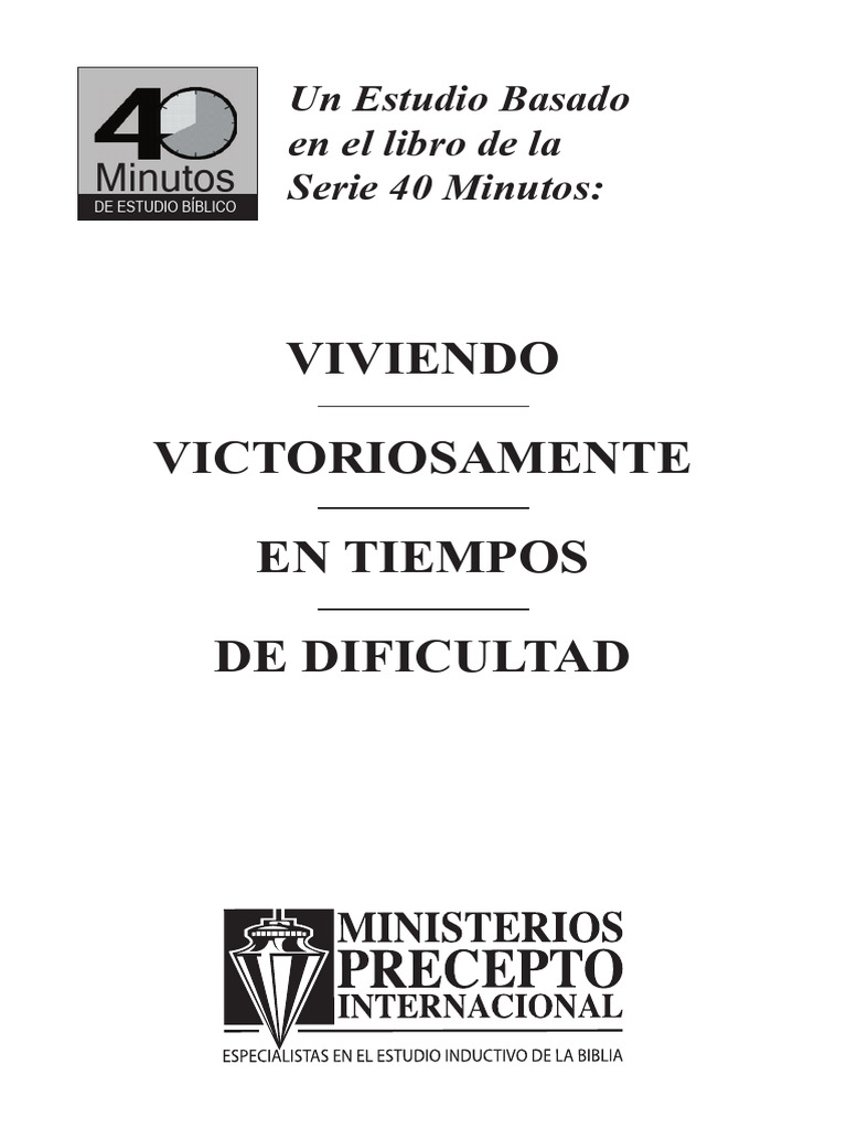 Lección 6: Fe en Tiempos Difíciles | PDF | Cristo (título) | Creencia ...