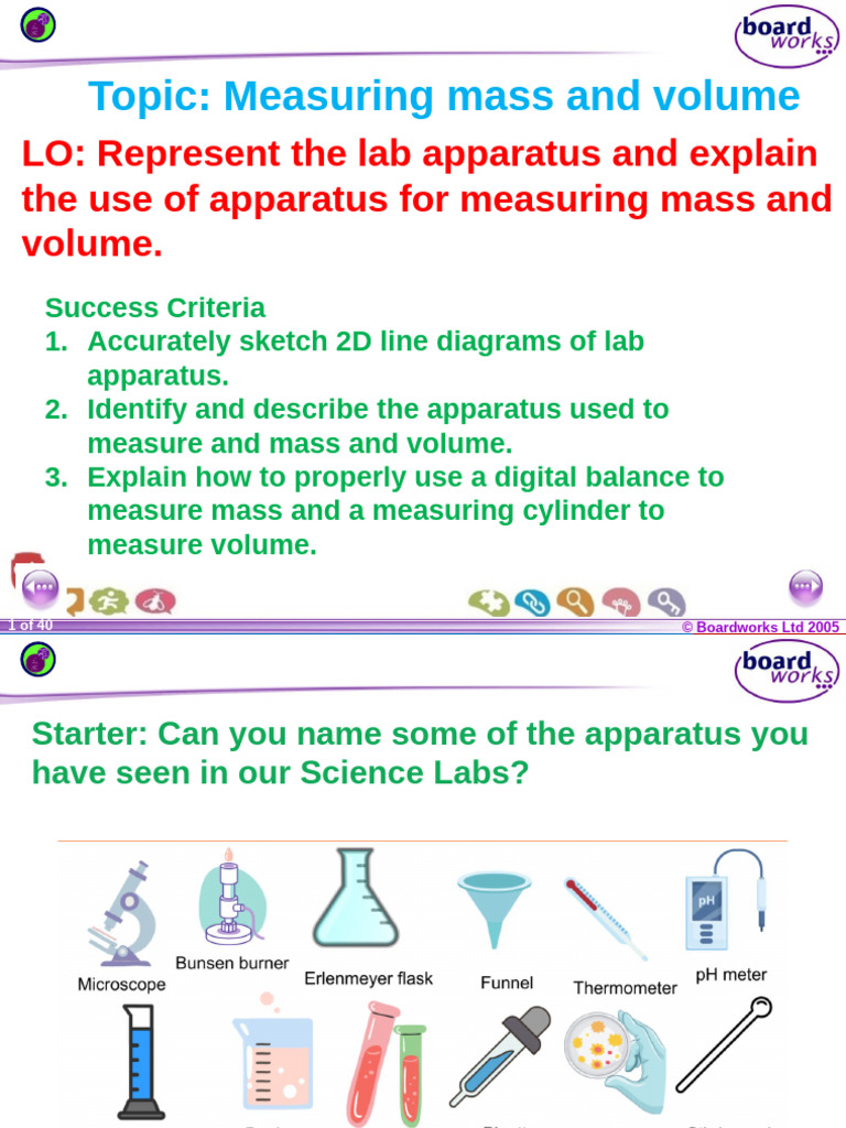 3.3 Measuring Volume & Mass | PDF | Quantity | Physical Quantities