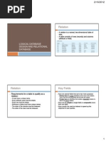 LEC 04 Logical Database Design and Relational Database