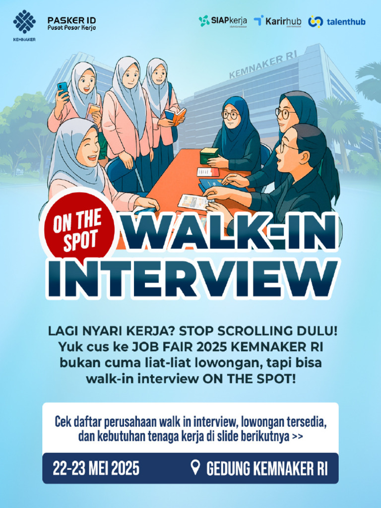 Lowongan Walk In Interview Mei 2025 | PDF