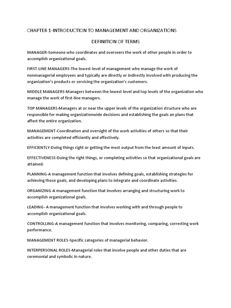 Introduction to Management Roles and Skills | PDF | Business