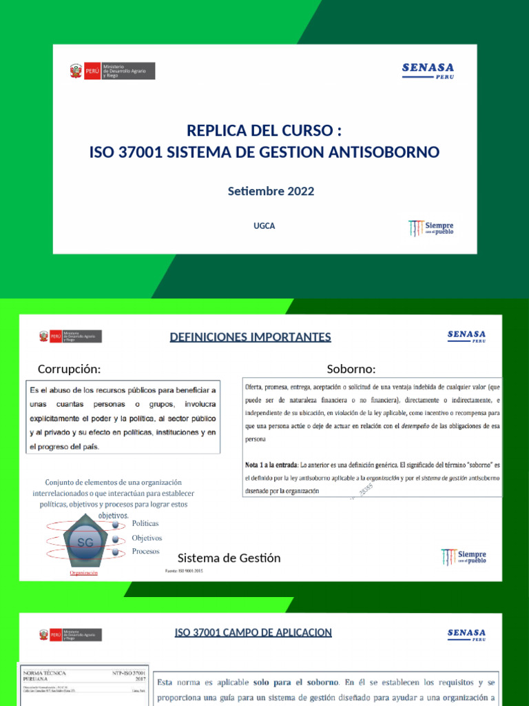 ISO 37001: Gestión Antisoborno | PDF