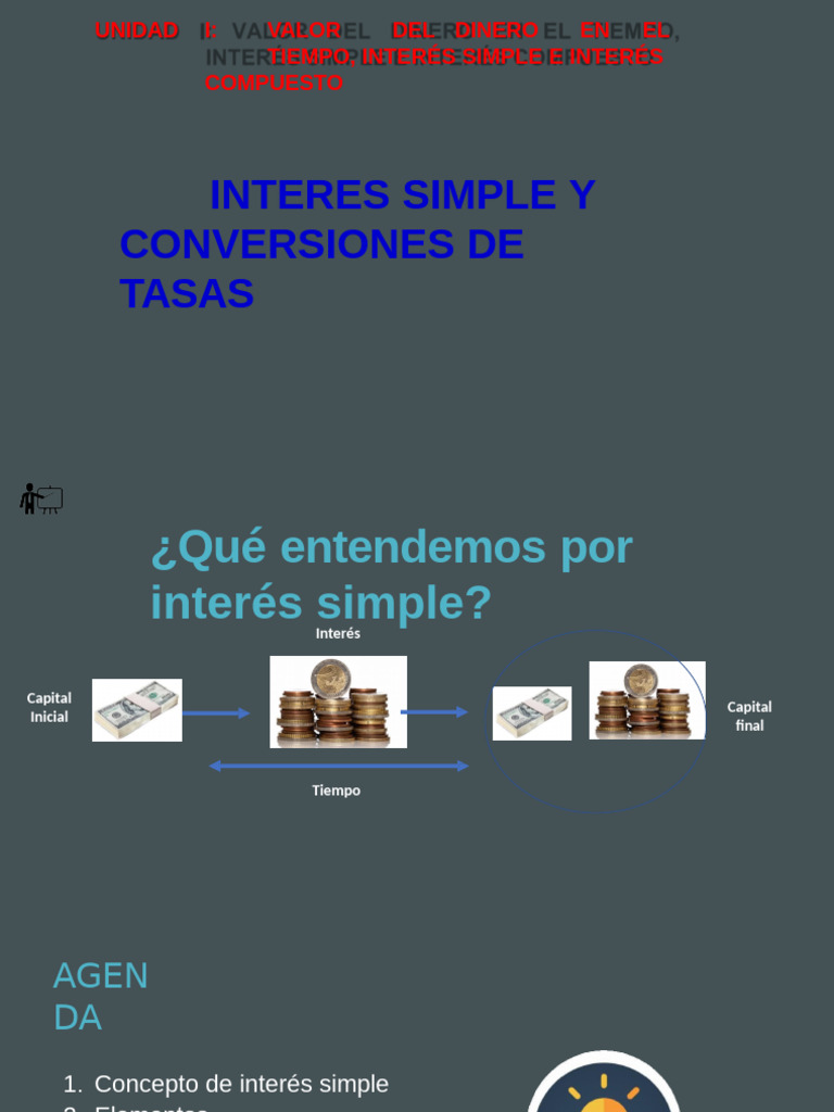Interes Simple y Compuesto | PDF | Interés | Tasas de interés