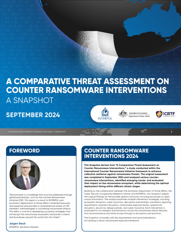 Counterransominterventions2024 Report | PDF | Ransomware | Encryption