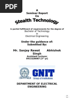 Download Stealth technology seminar report by Singh_Abhi SN88220729 doc pdf