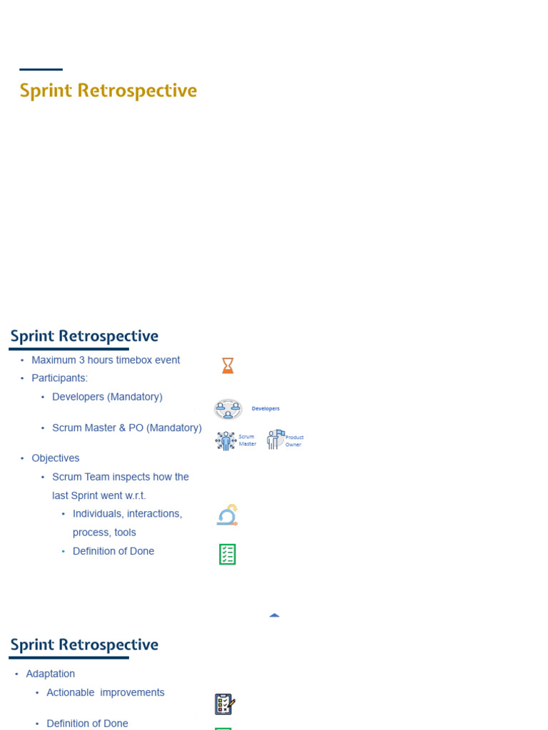 Sprint Retrospective Best Practices Guide | PDF | Scrum (Software ...