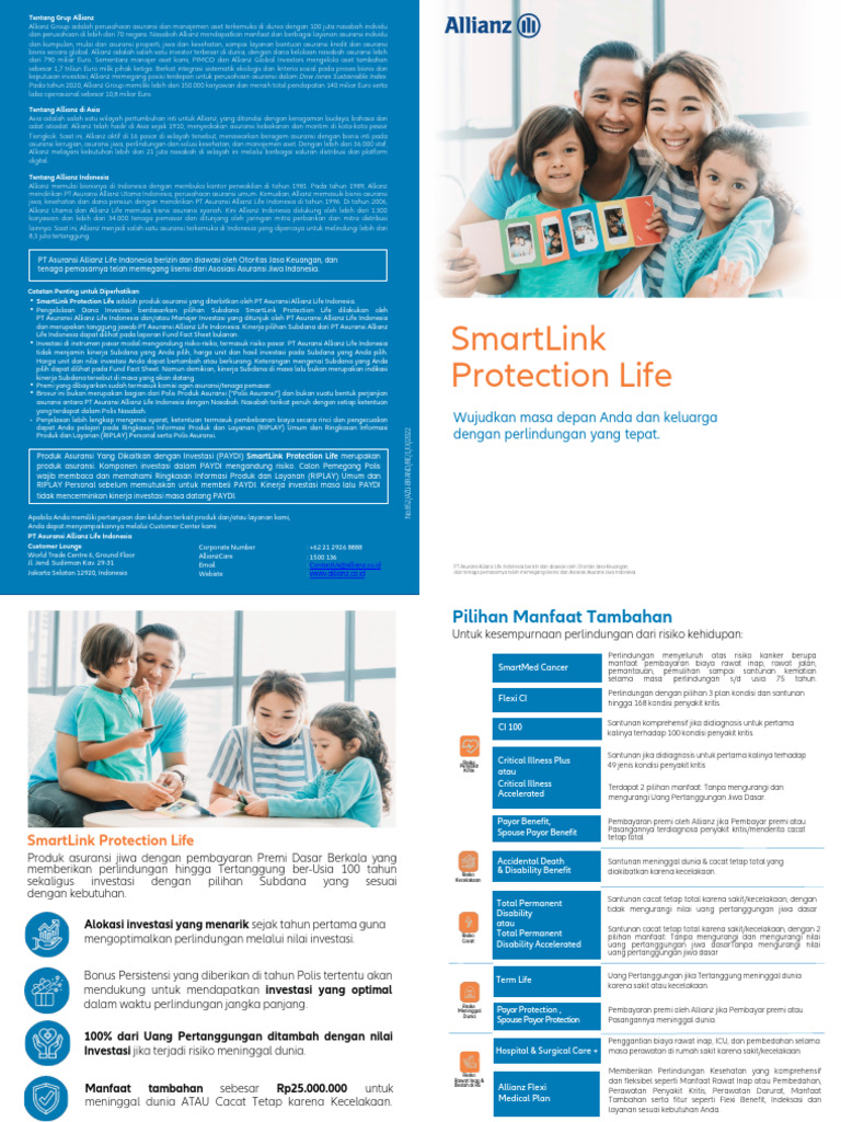 Total Subdana SmartLink Protection Life | PDF