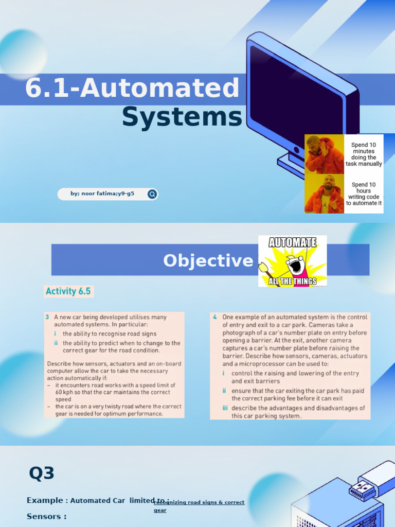 Blue Gradient Modern Illustration Computer Presentation | PDF ...