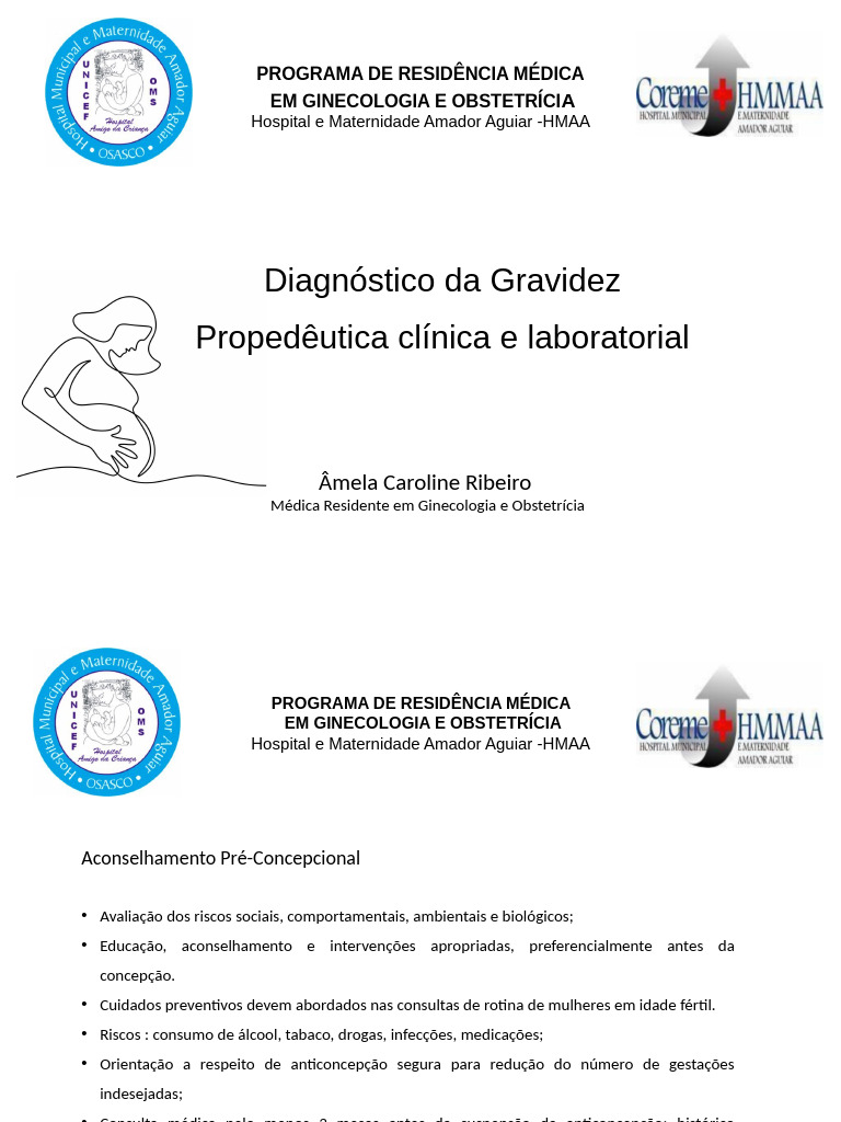 Diagnóstico de Gravidez | PDF | Gravidez | Gonadotrofina coriônica humana
