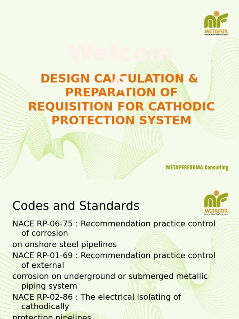 Requisition for Cathodic Protection System | PDF