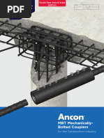 Ancon MBT Couplers International Version PDF | PDF