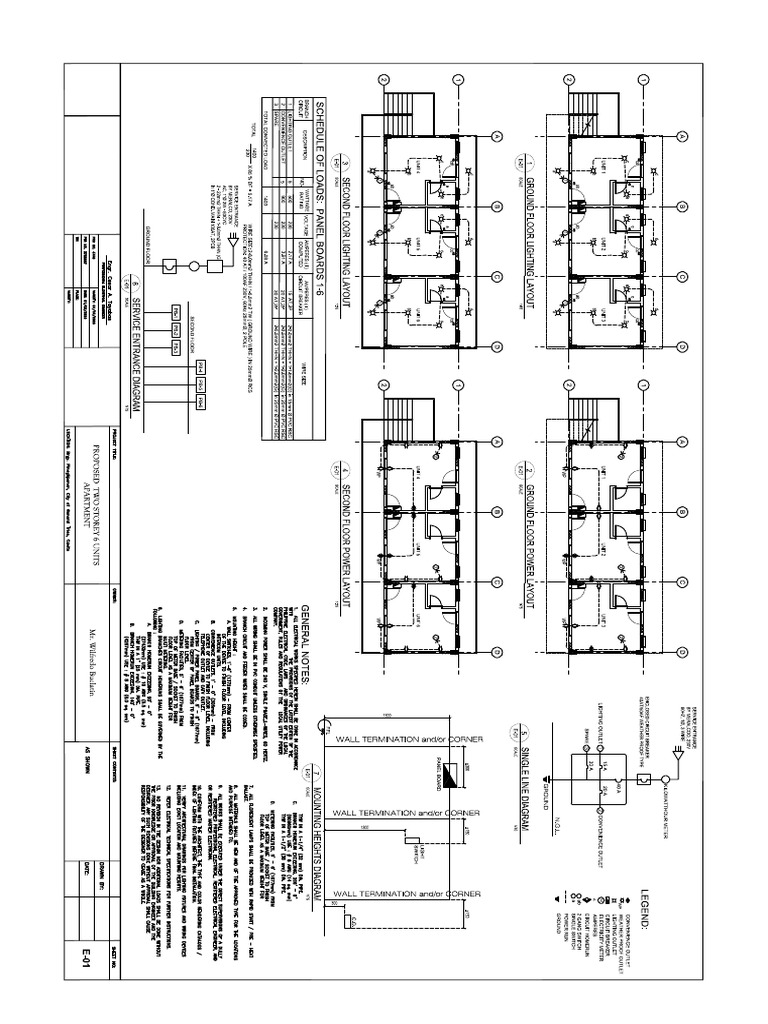 Electrical Plan Revised | PDF