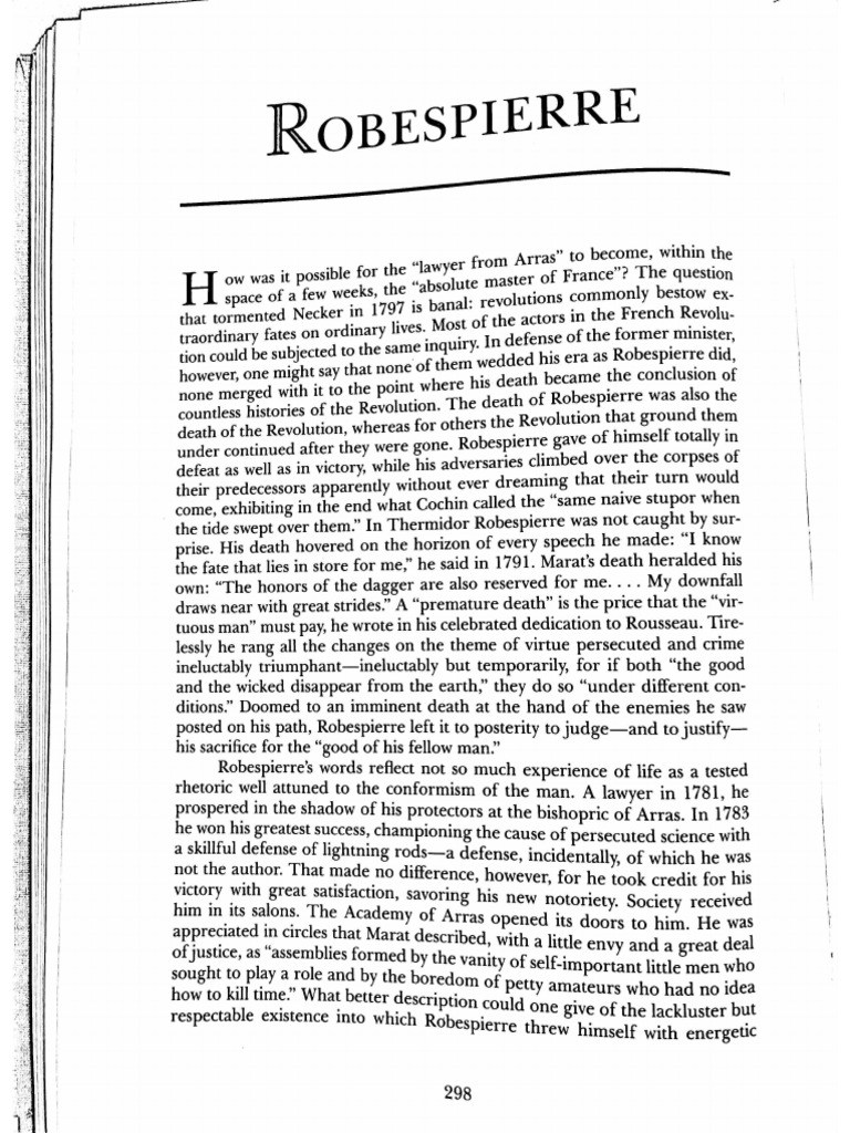 Robespierre Gueniffey | PDF