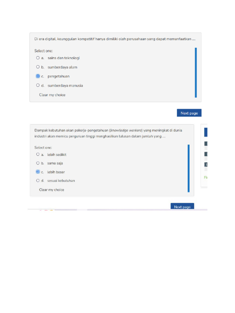 Quiz 1 Belajar Di Era Digital Pdf
