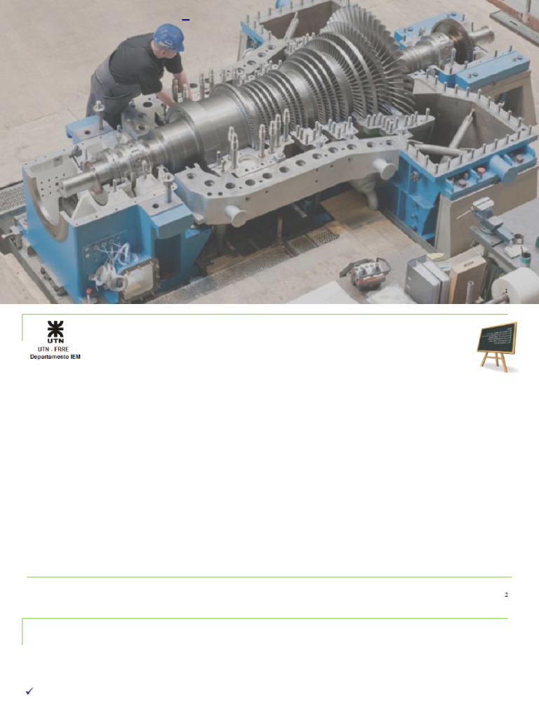 Módulo IV - Turbinas Vapor - 2019 | PDF | Turbina | Máquina de vapor
