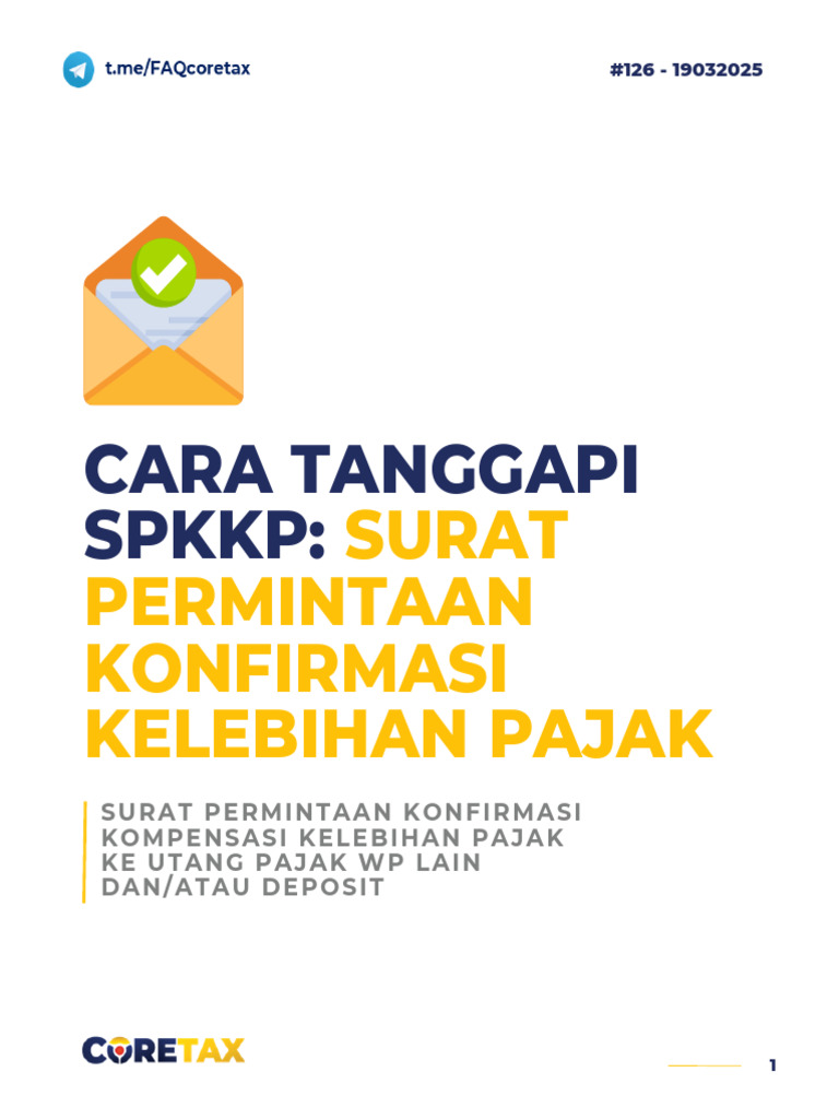Tanggapan SPKKP Kelebihan Pajak | PDF