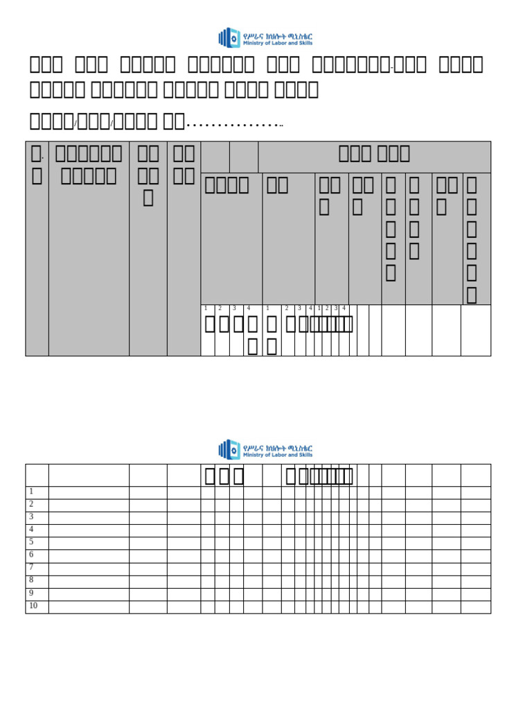 7 Planning Format | PDF