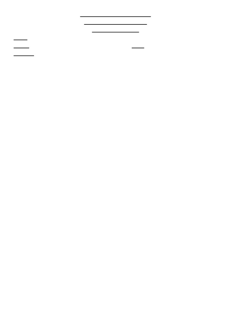 EVS Revision | PDF