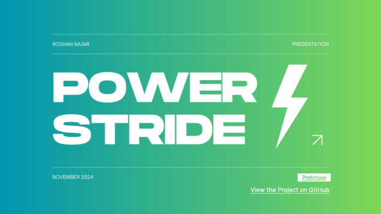 View The Project On Github: Prototype | PDF
