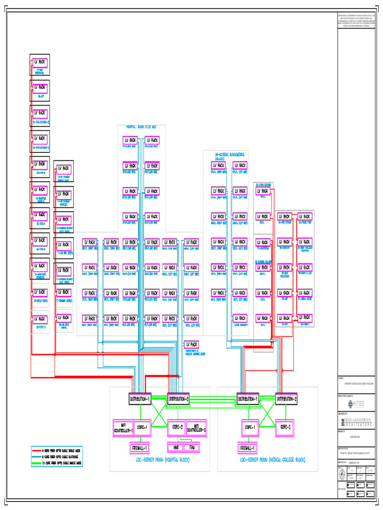 Main ELV Single Line Diagram Layout | PDF