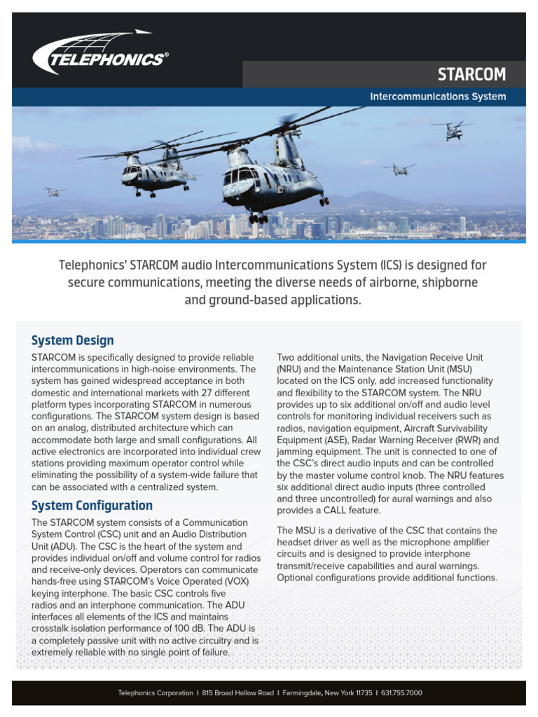 TC STARCOM Product Brochure - 2023 01 12 201119 - Eefj | PDF ...