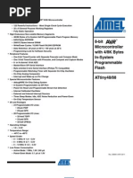 8-Bit Microcontroller With 4/8K Bytes In-System Programmable Flash Attiny48/88