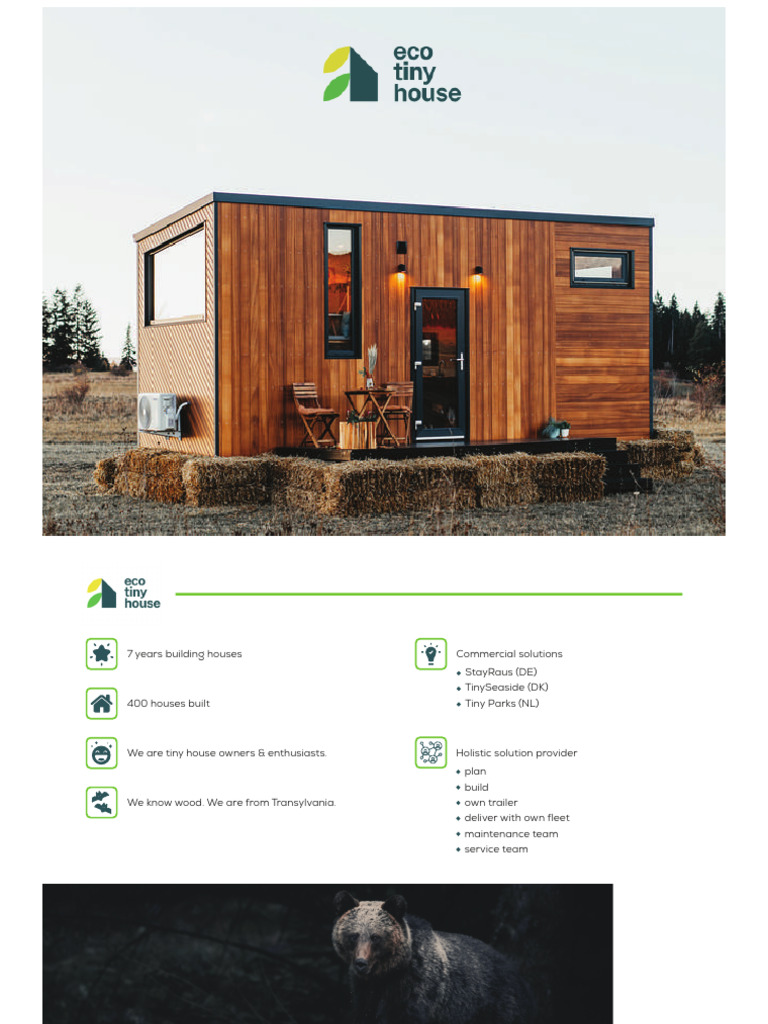 Eco-Friendly Tiny House Solutions | PDF