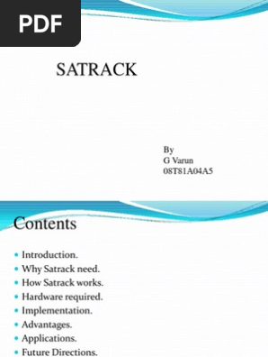 satrack pdf