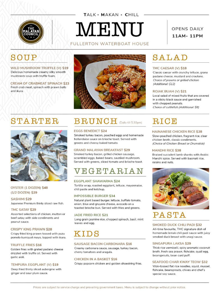 Ala Carte Menu | PDF