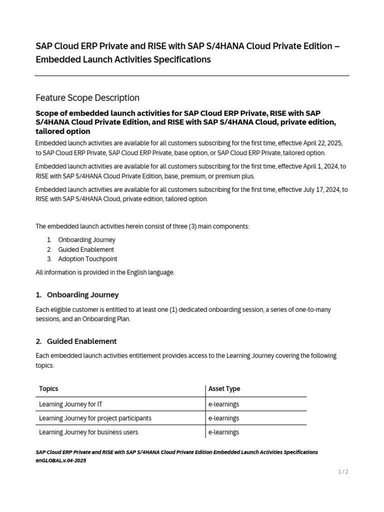 Sap Cloud Erp Private and Rise With Sap S4hana Cloud Private Edition ...
