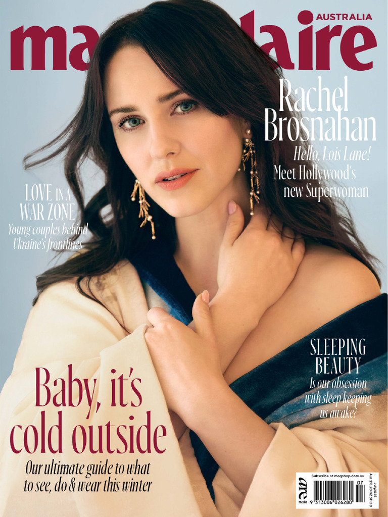 女性情報誌 Marie Claire Australia January 2023 Lily Collins Covers Marie Claire Australia January 2023 Issue