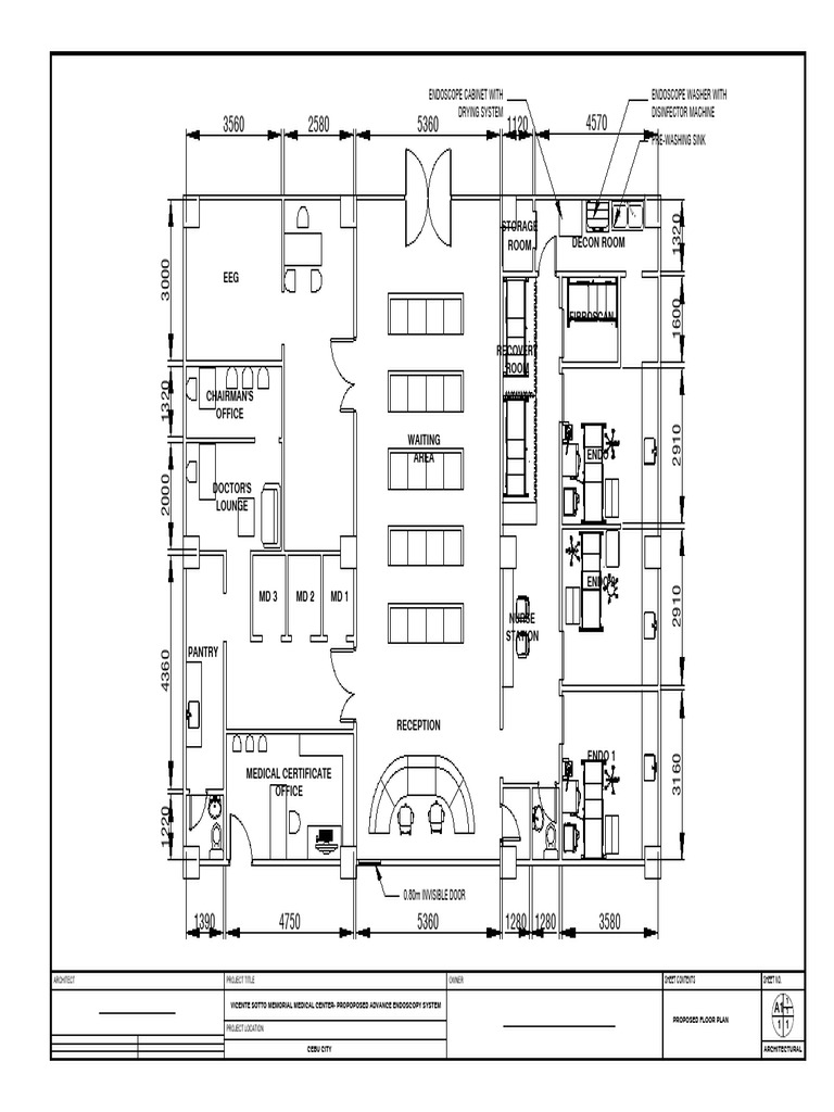 Proposed Hospital Endoscopy Plan | PDF | Endoscopy