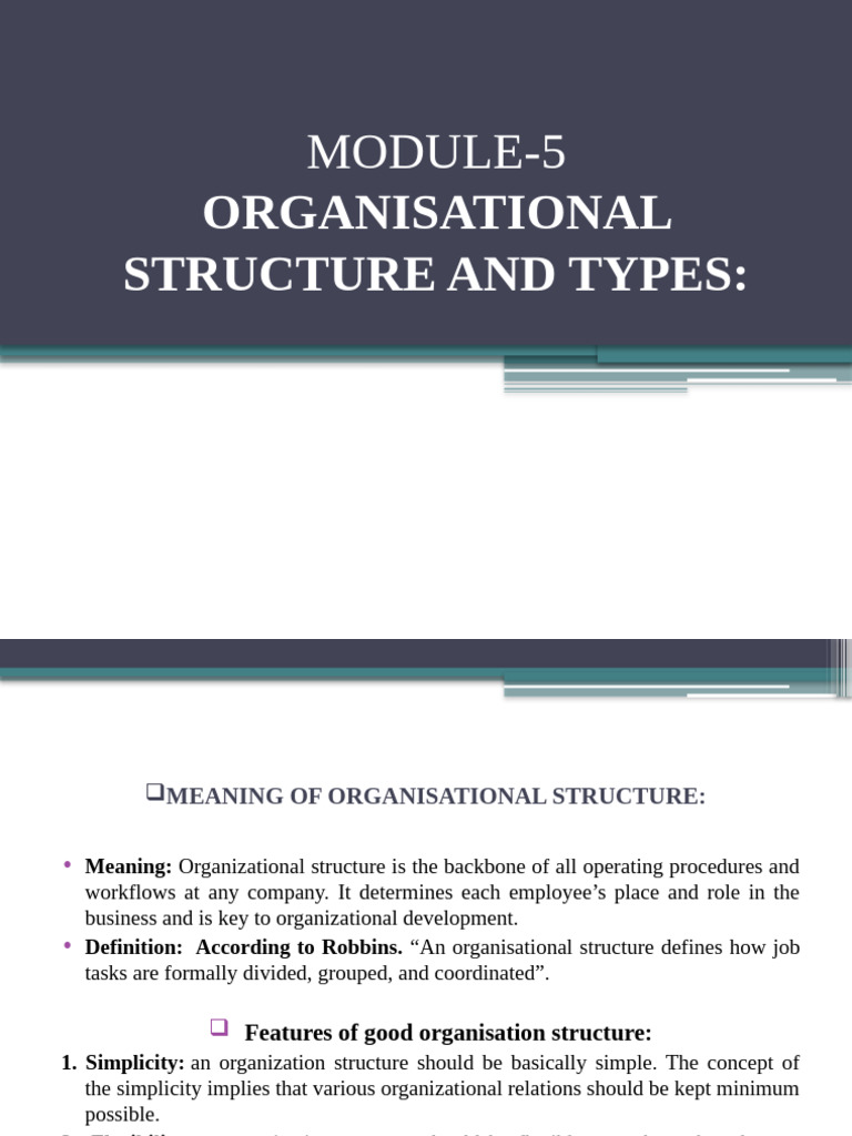 Understanding Organizational Structures | PDF | Organizational ...