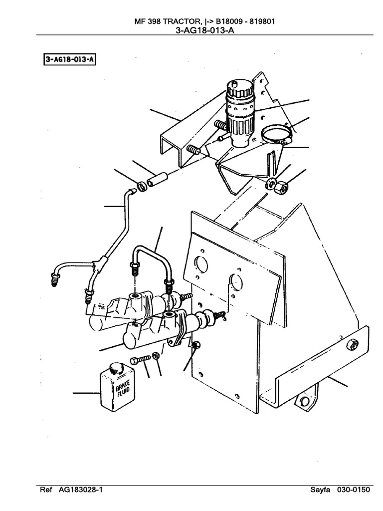 Brakes - Master Cylinder - Footstep Tractors | PDF