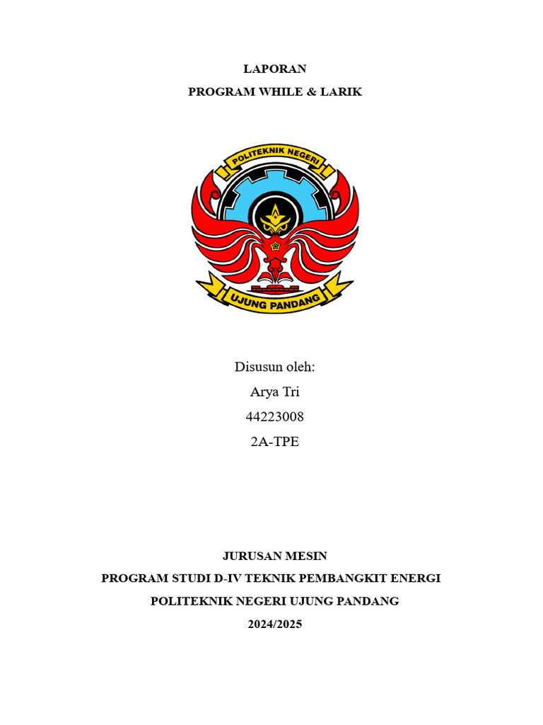Program While dan Larik dalam Pascal | PDF