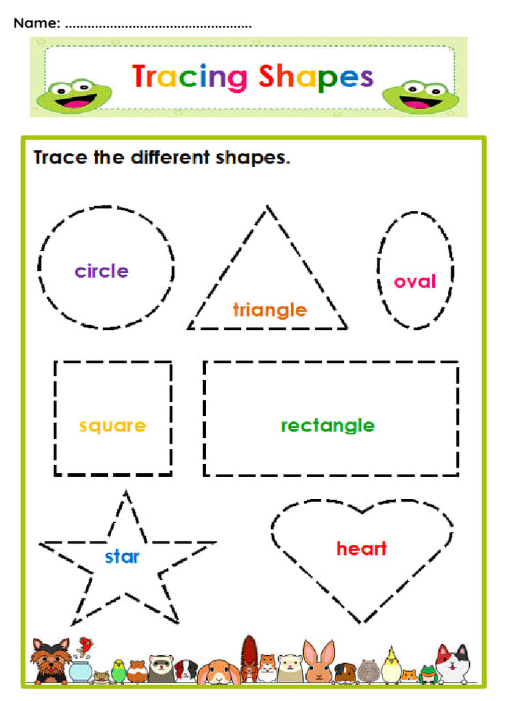 Shapes Worksheet | PDF