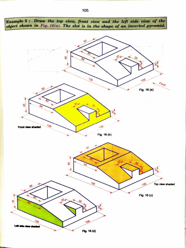 Unit - V Free Hand Sketching | PDF | Geometry | Euclidean Geometry