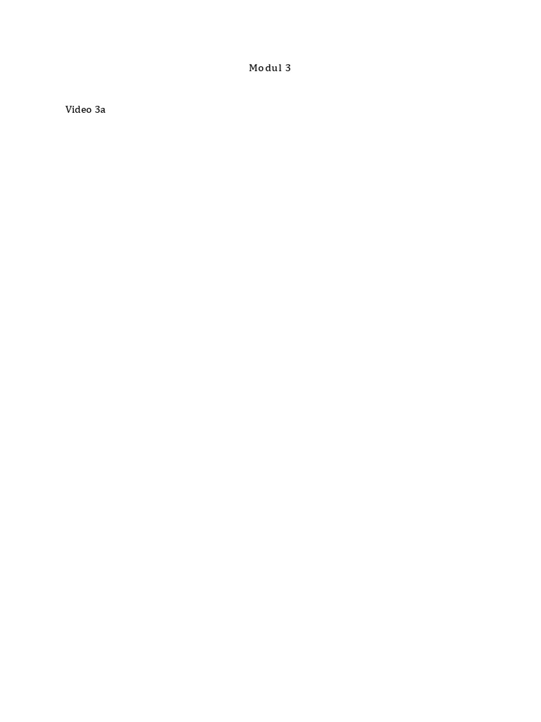 Ppop Modul 3 | PDF