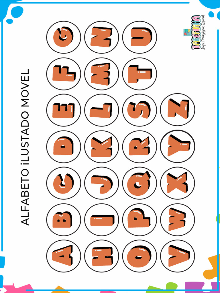 Alfabeto Ilustrado PDF | PDF