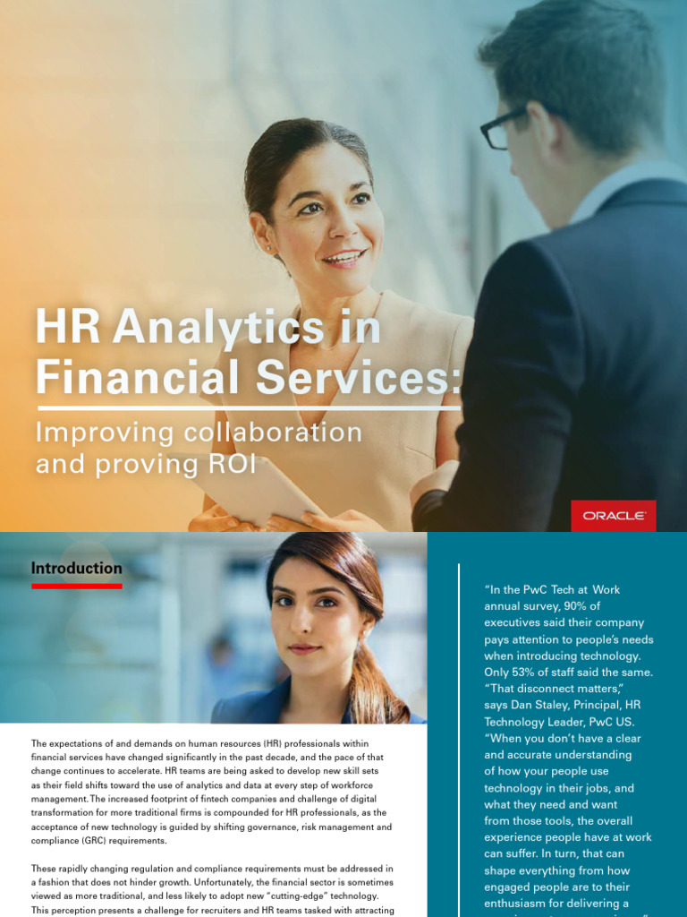 HR Analytics in Financial Services | PDF | Analytics | Human Resource ...