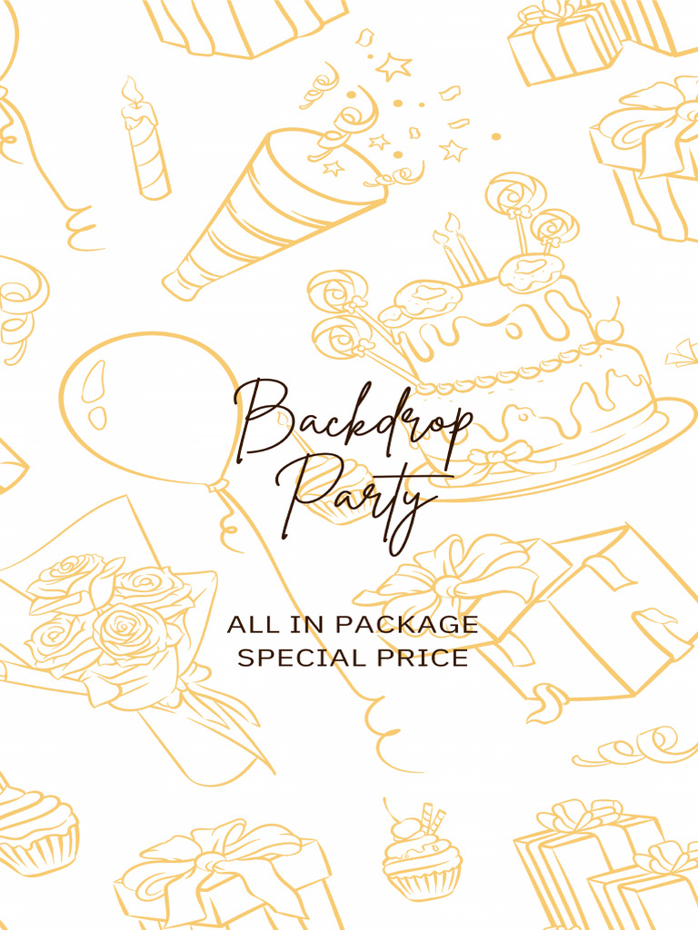 Pricelist Backdrop | PDF