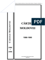Cărţile Moldovei = Moldova's books : 1986-1990